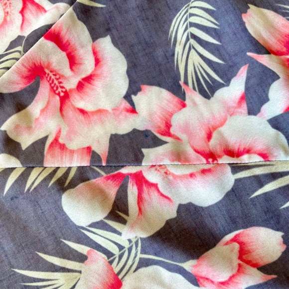 STONE FOX SWIM: Hibiscus One-Piece Swimsuit Open Back Halter - Picture 11 of 13